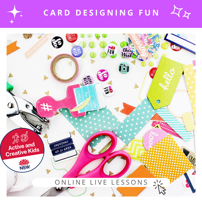 Card Designing Fun Online Lesson