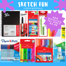 Load image into Gallery viewer, Sketch Fun Lesson