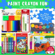 Load image into Gallery viewer, Painting &amp; Crayon Fun Online Lesson
