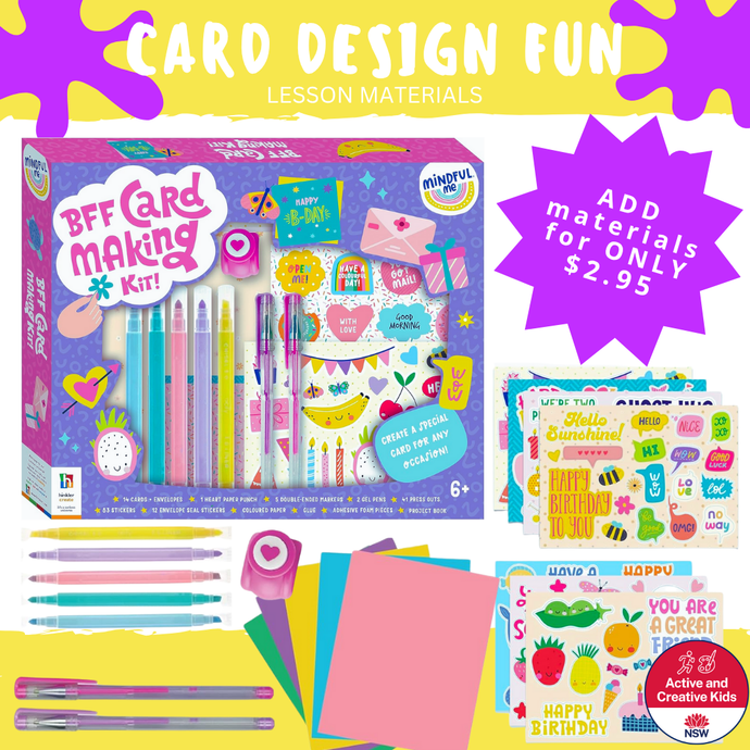 Card Design Fun Online Lesson