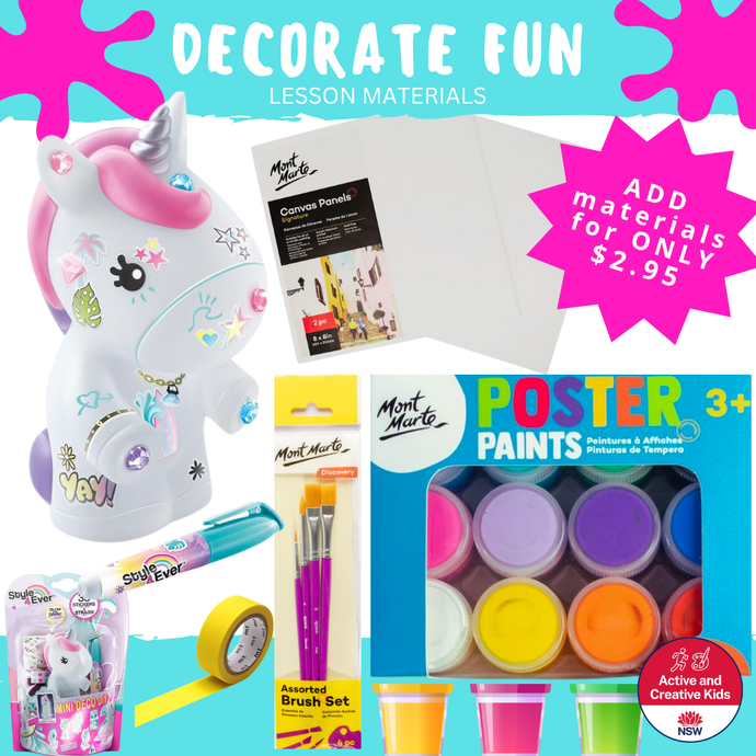 Decorate Fun Online Lesson