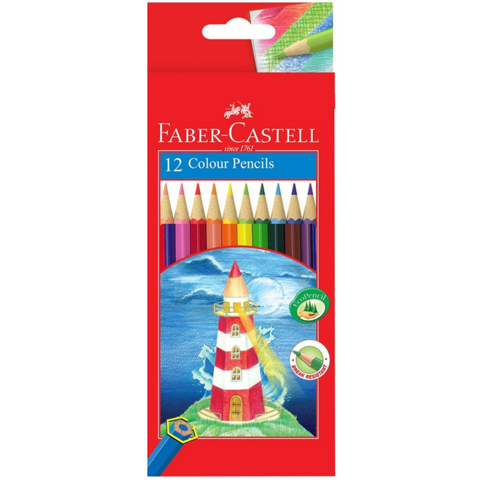 Faber-Castell 12 Colour Pencils