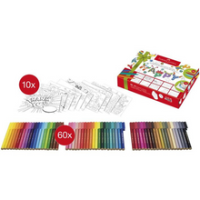 Load image into Gallery viewer, Faber-Castell Greeting Card Set with Connector Pens

